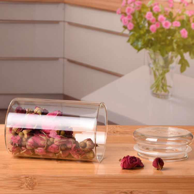 Empty Glass Vase with Real Roses - A Perfect Floral Decoration for Any Occasion