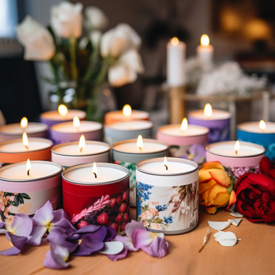 Dubai's premium private label candles, handcrafted with meticulous attention to detail, capturing the essence of luxury and the city's rich heritage in every flame.